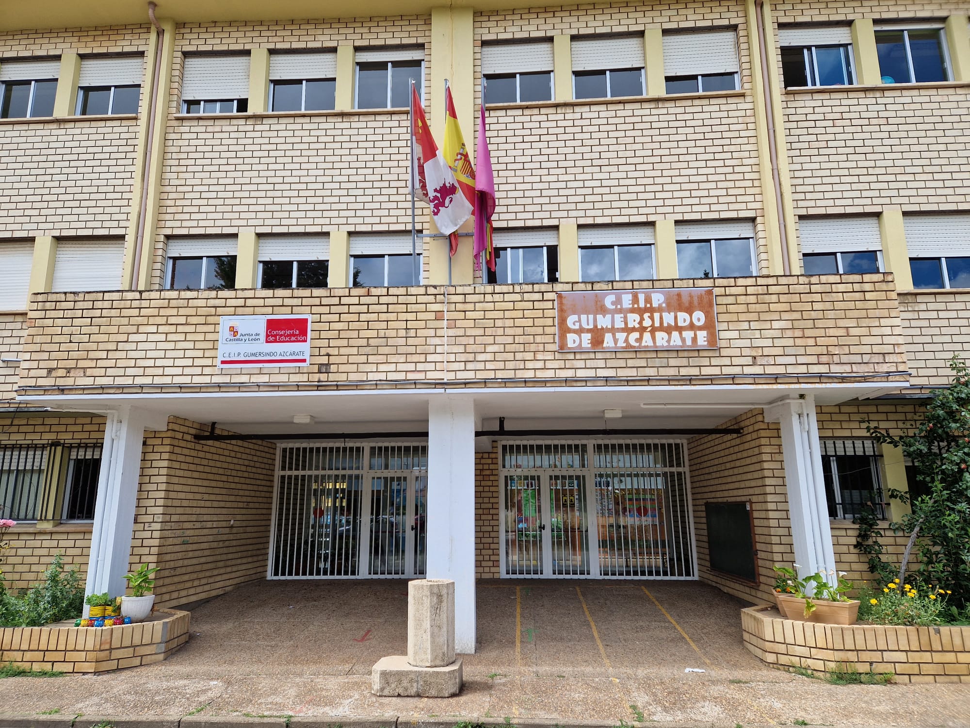 El colegio público Gumersindo Azcárate de León