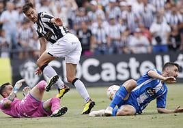 El Castellón-Deportivo fue el partido más alocado de la jornada.