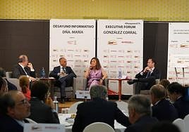 La consejera de Movilidad y Transformación Digital, María González Corral, este martes