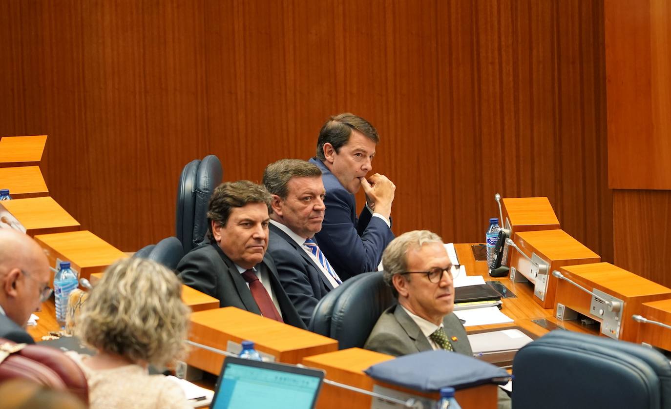 Pleno de las Cortes de Castilla y León