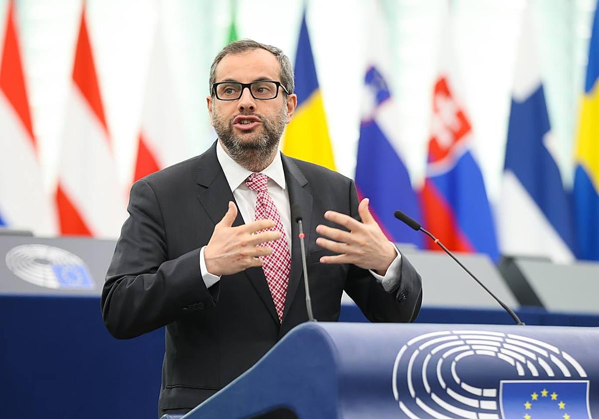 El eurodiputado leonés Ibán García del Blanco.