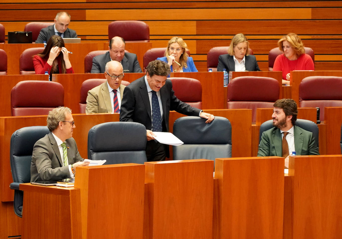 Pleno de las Cortes de Castilla y León