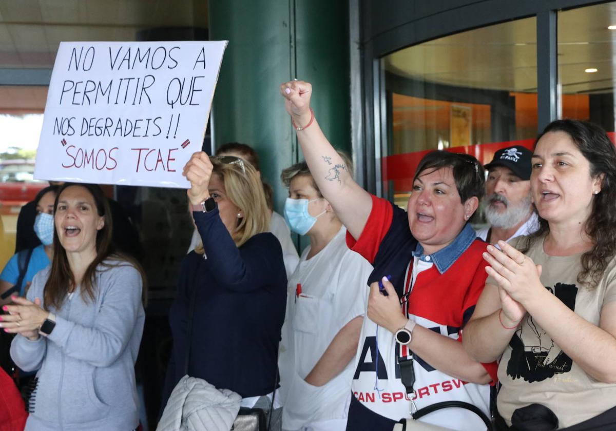 Concentración de TCAES en el Hospital de León.