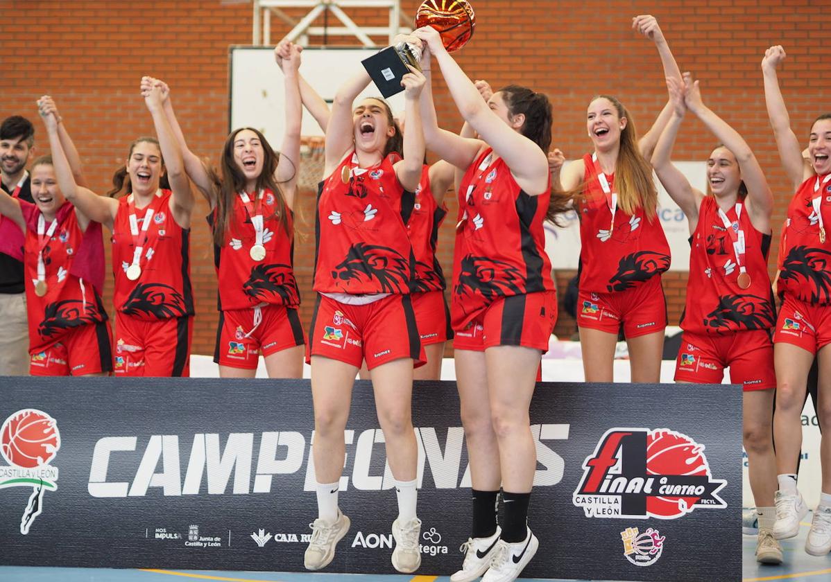 El Coterram Generación B.F. León junior se proclamó por segundo año consecutivo Campeón de Castilla y León.