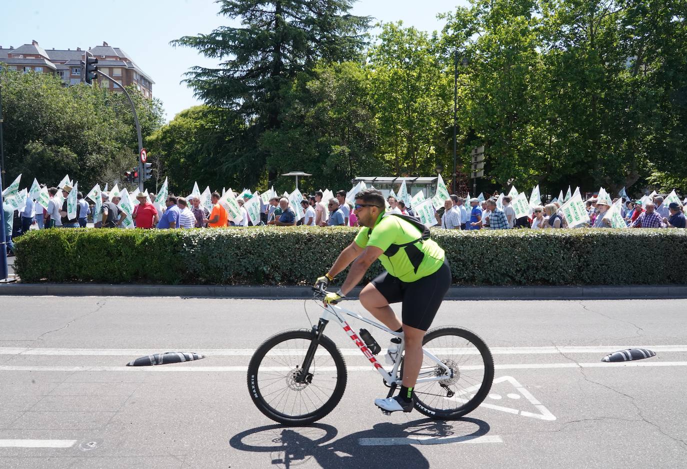 Manifestación del campo para exigir ayudas frente a la sequía