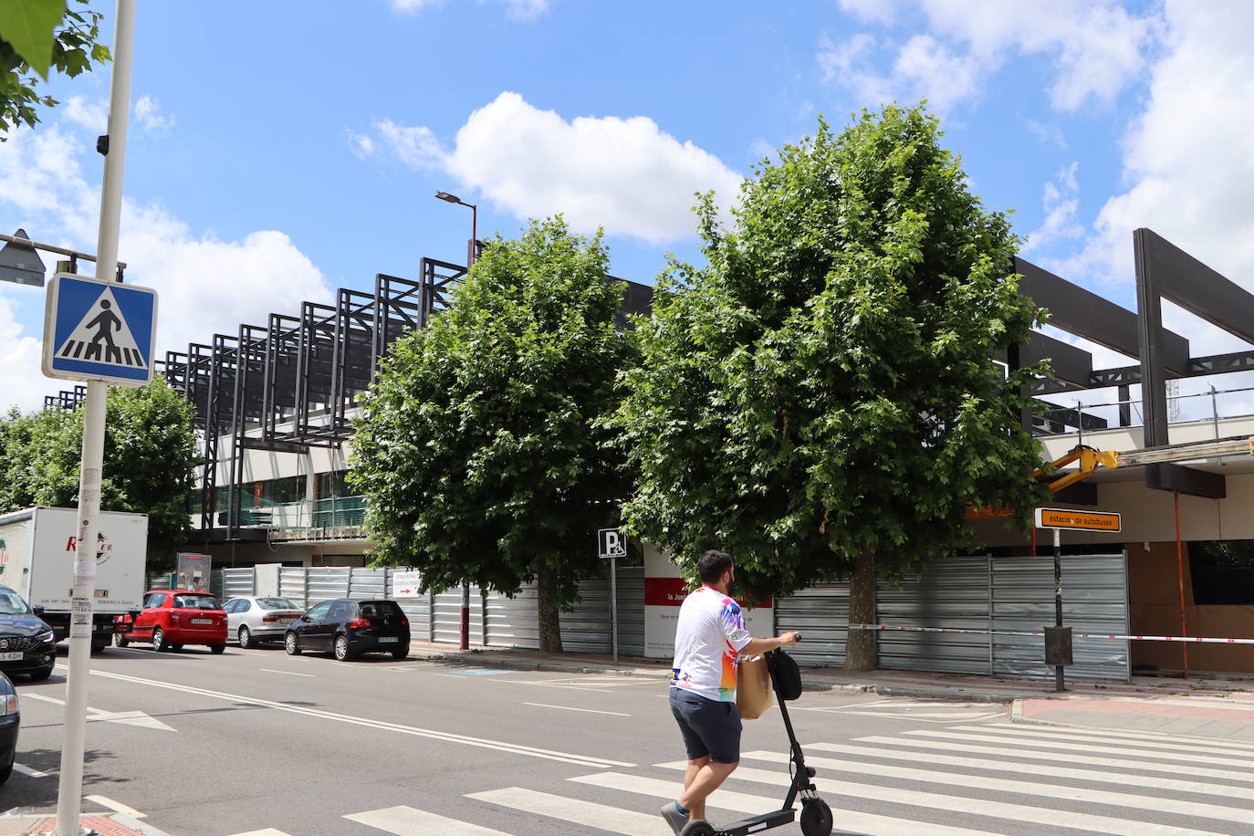 Avanzan las obras de la estación de autobuses