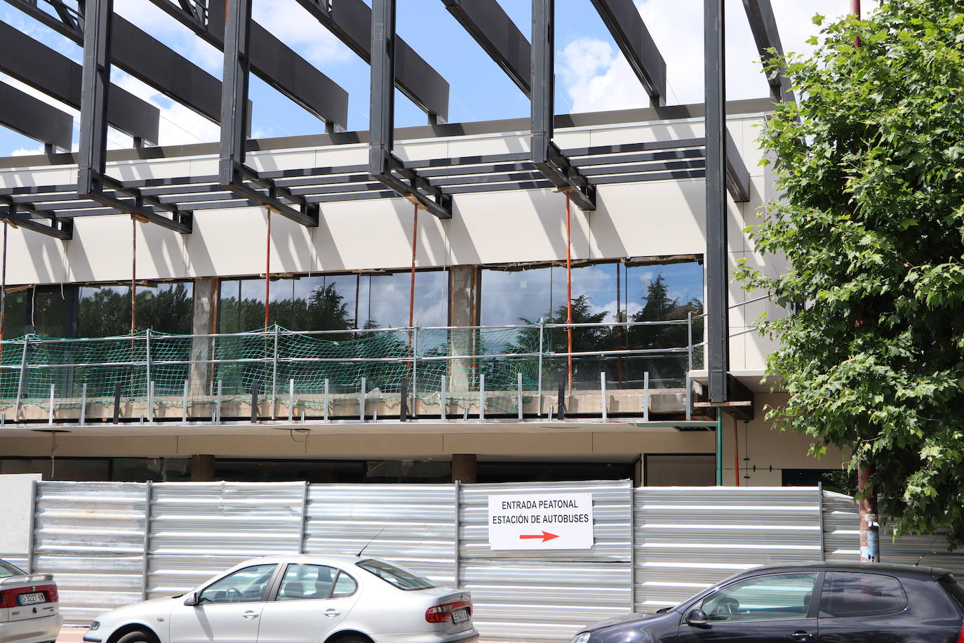 Avanzan las obras de la estación de autobuses