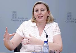 La consejera de Familia e Igualdad de Oportunidades, Isabel Blanco.