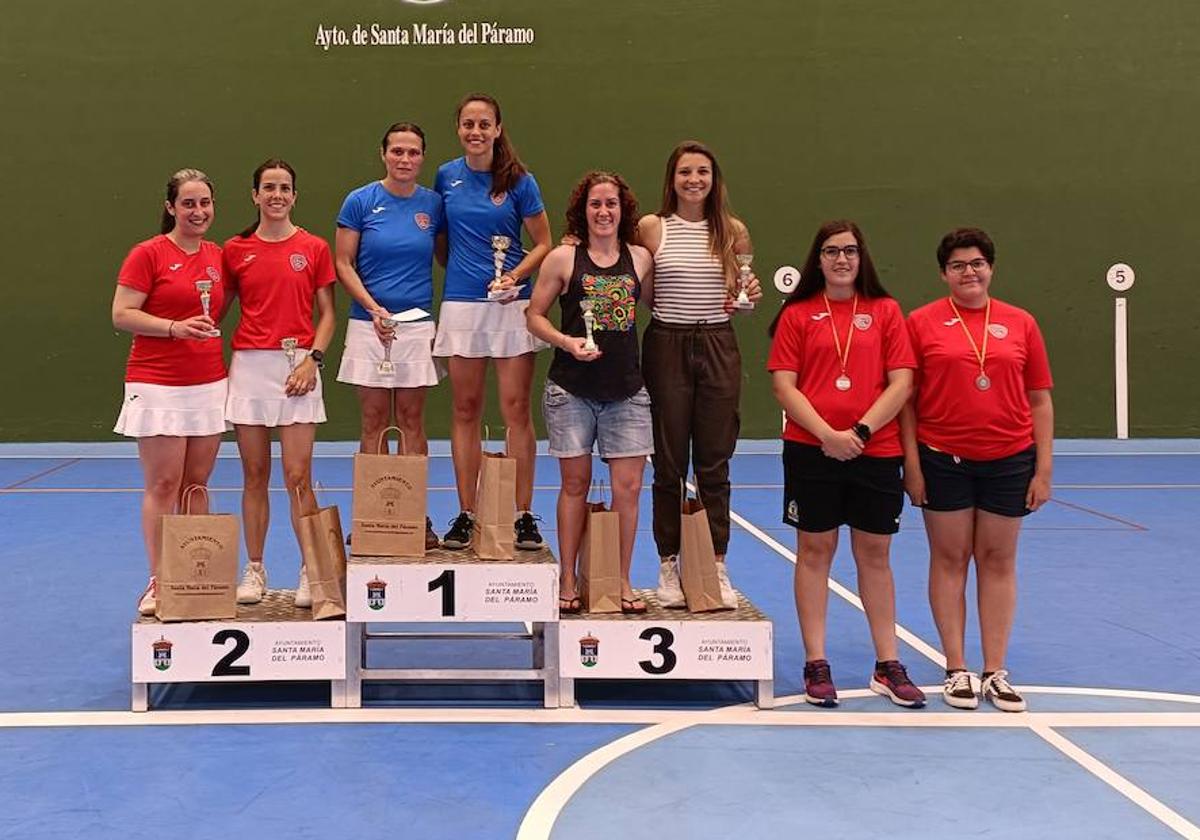 Laura Álvarez y Ana García triunfan en Santa María del Páramo