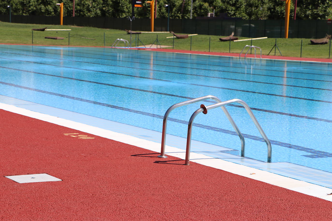 Las piscinas, listas para el verano