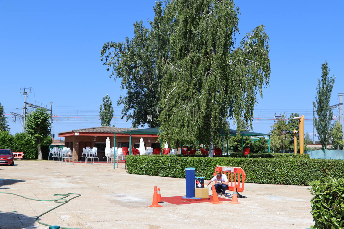 Las piscinas, listas para el verano