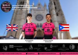 Alexander Finlay Ball y Christopher Morales.