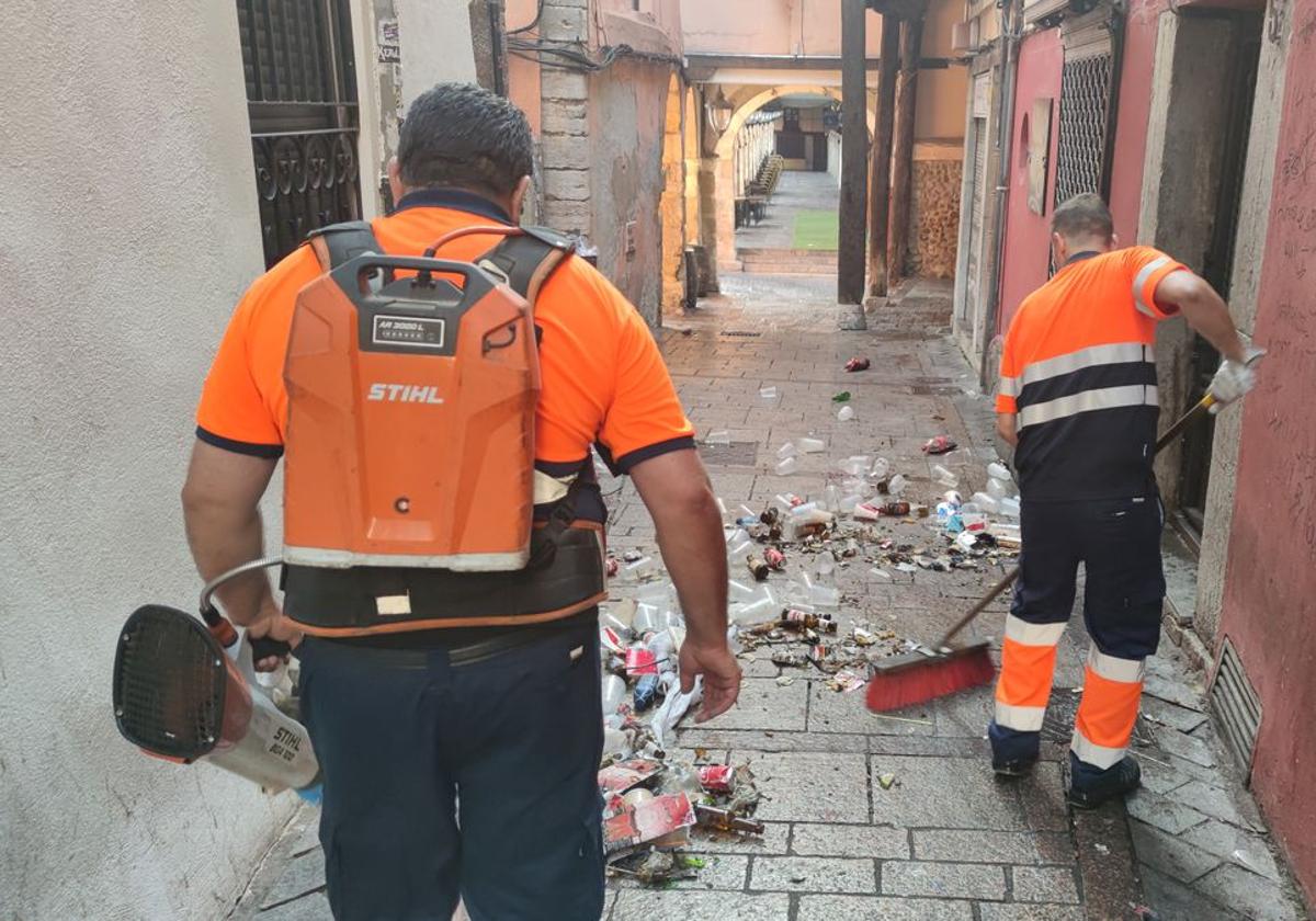 La basura, protagonista de la &#039;resaca&#039; de San Juan