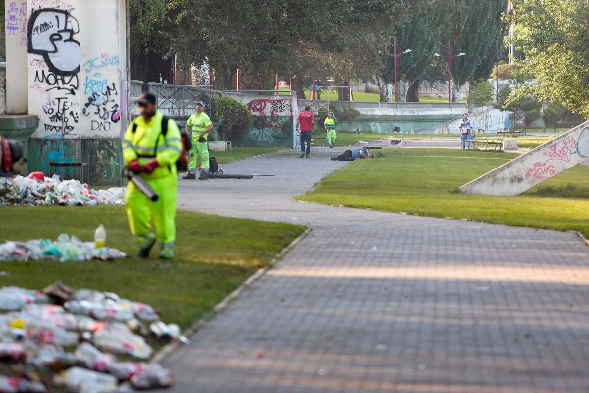 La basura, protagonista de la &#039;resaca&#039; de San Juan