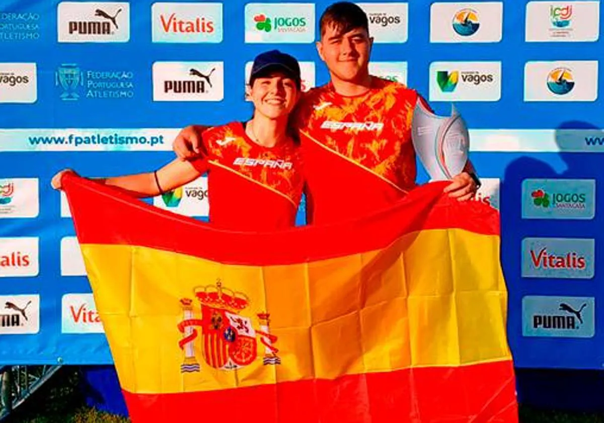 Pérez e Silván conquistam o Campeonato Internacional de Lançamento em Portugal com a Espanha