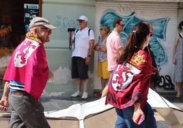 Recorrido por las calles de León de la Marcha la Libertá de Conceyu.