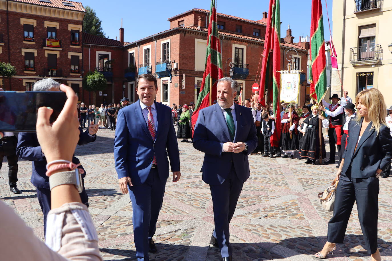 Cumbre Europea en León, el ambiente