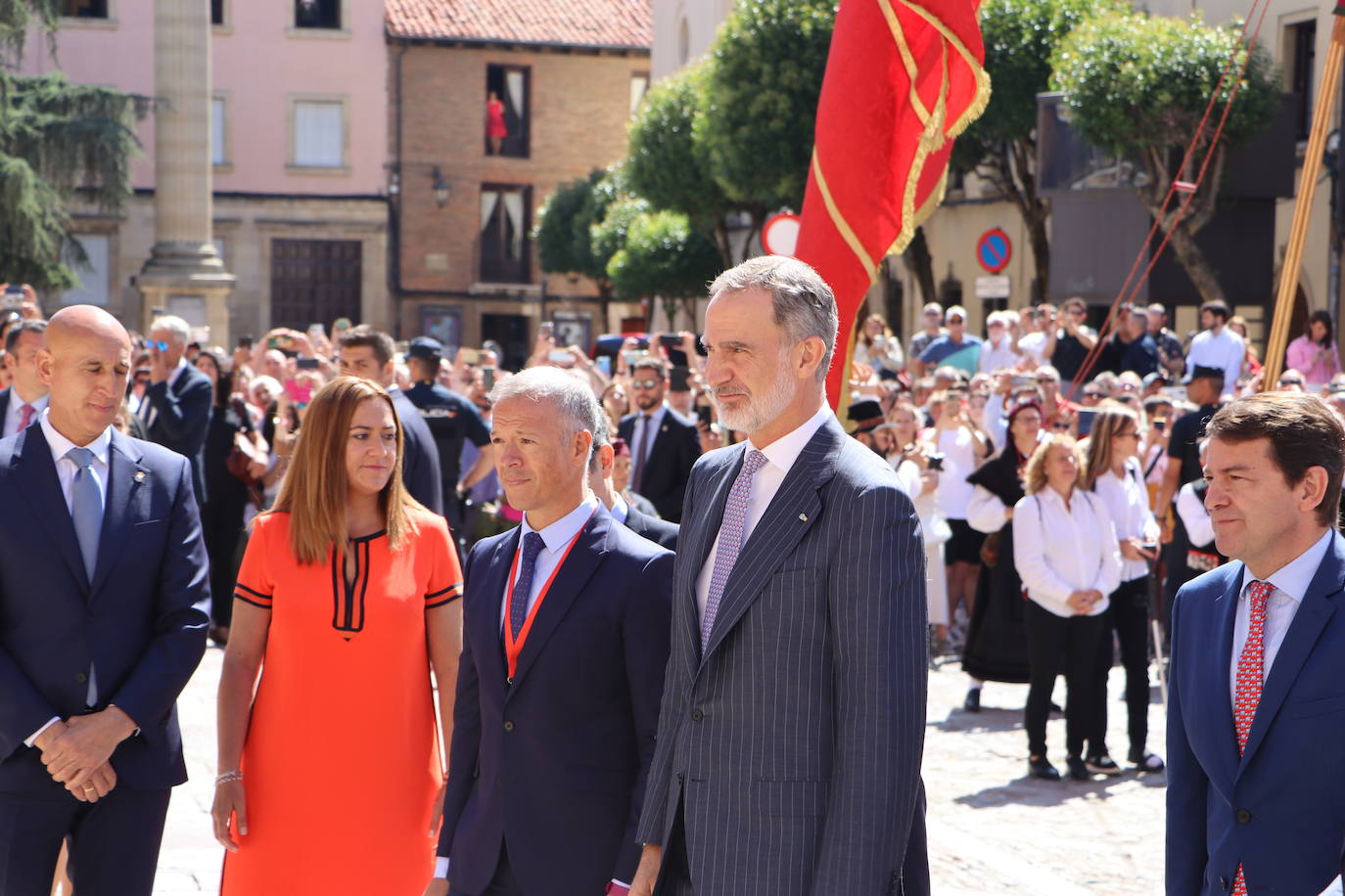 Cumbre Europea en León, el ambiente