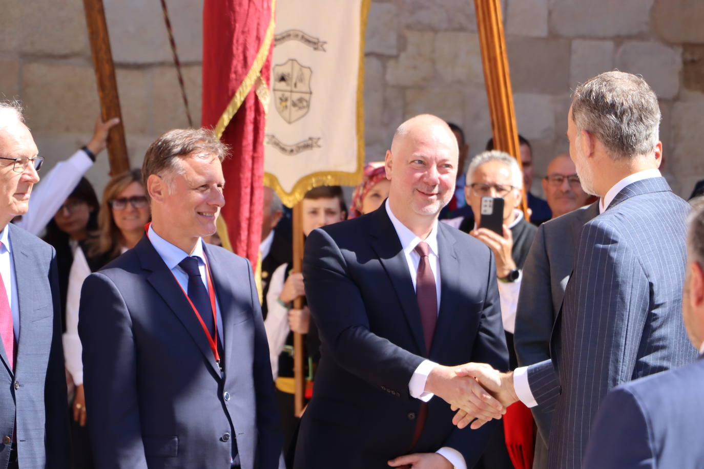 Cumbre Europea en León, el ambiente