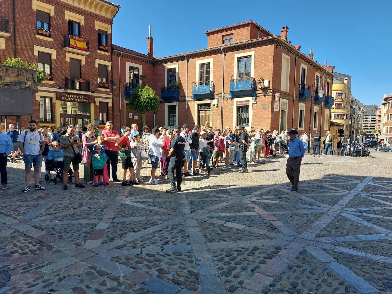 Cumbre Europea en León, el ambiente