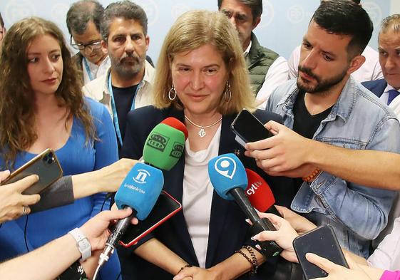 Margarita Torre, candidata del PP a la Alcaldía de León.