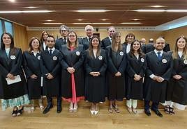 Toma de posesión de nueve nuevos jueces de Castilla y León.