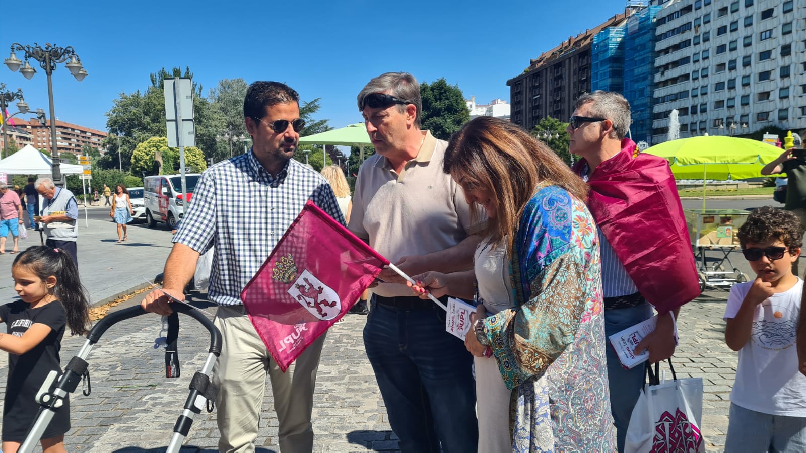 Campaña en el rastro de León