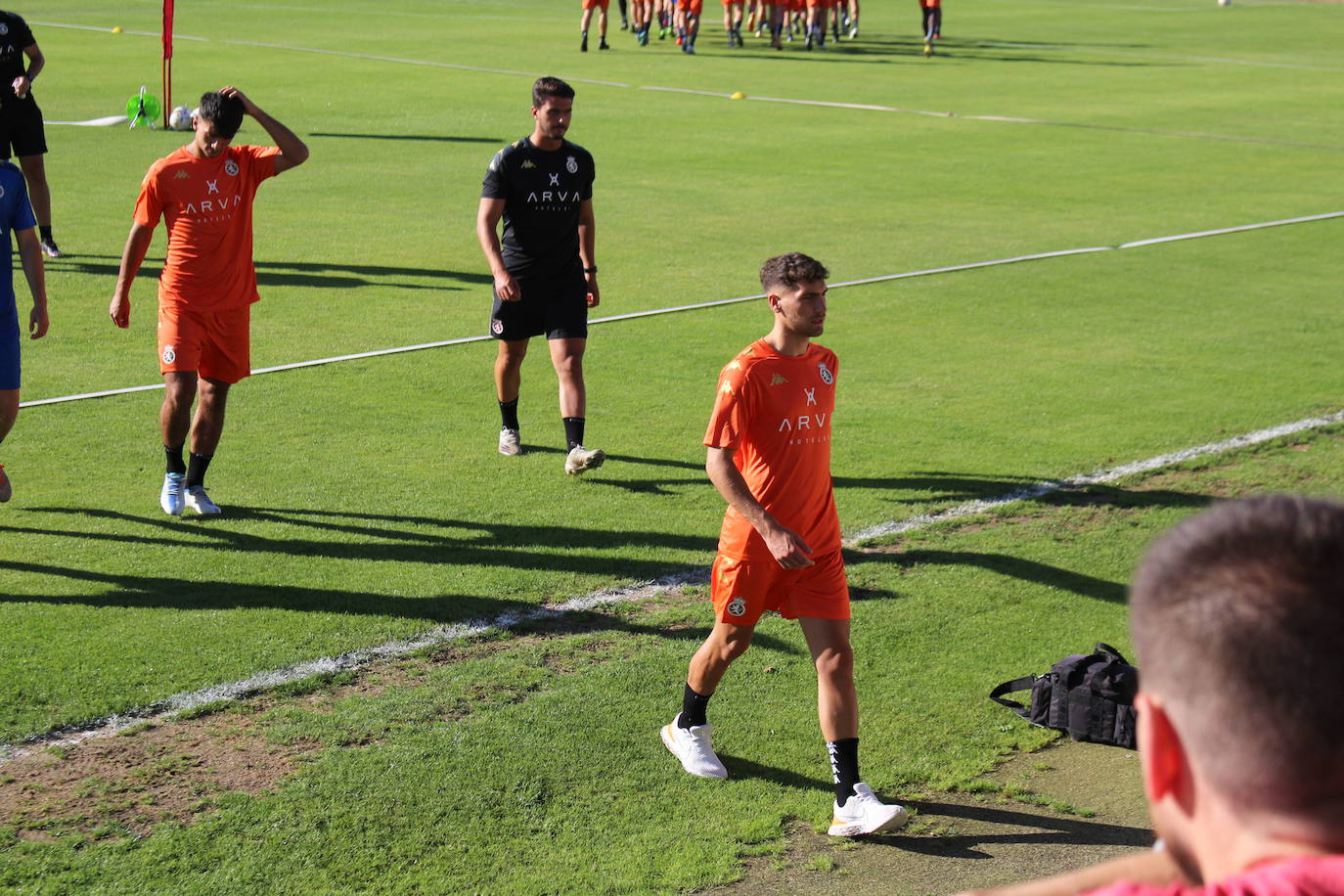 Primer entrenamiento de la Cultural