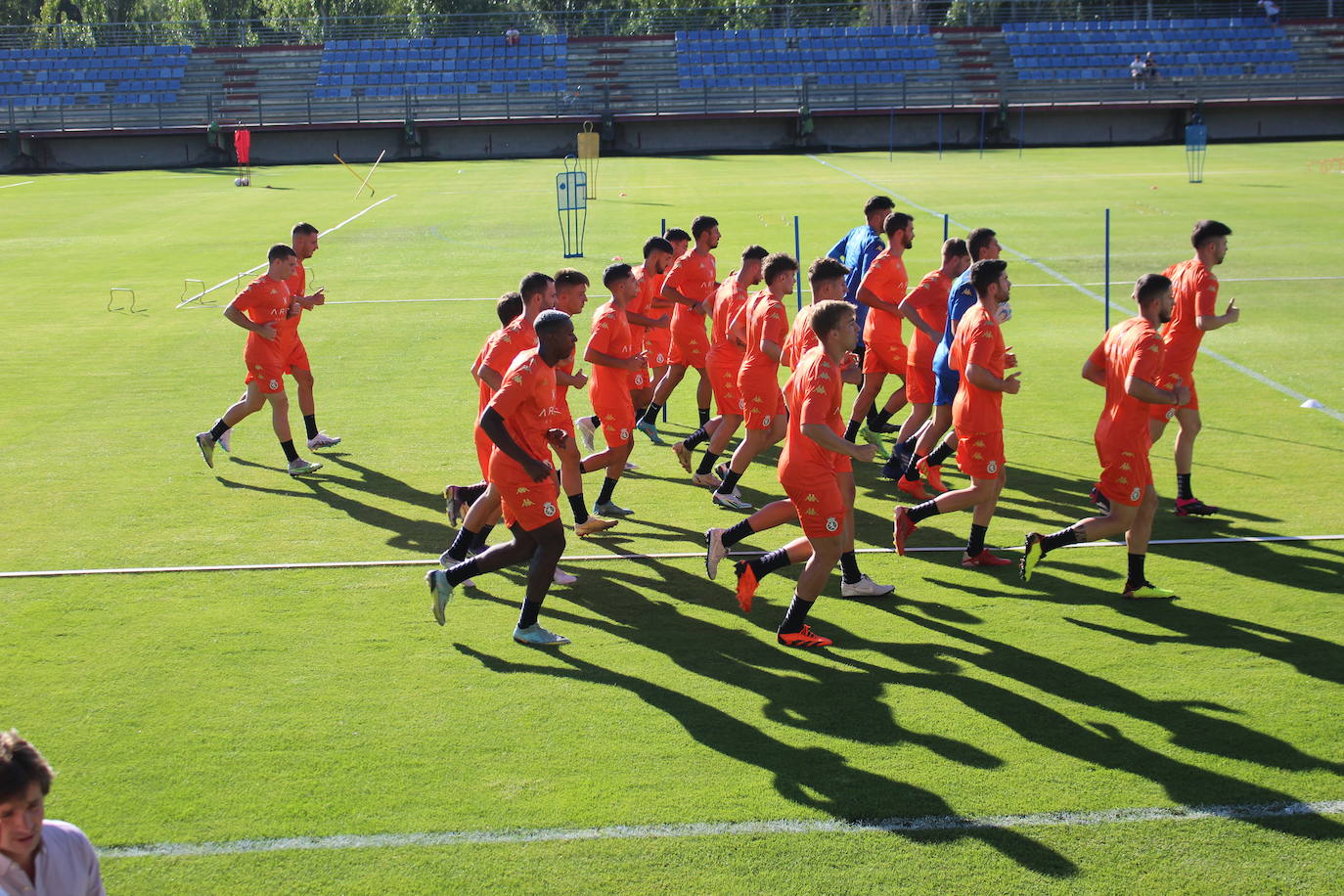 Primer entrenamiento de la Cultural