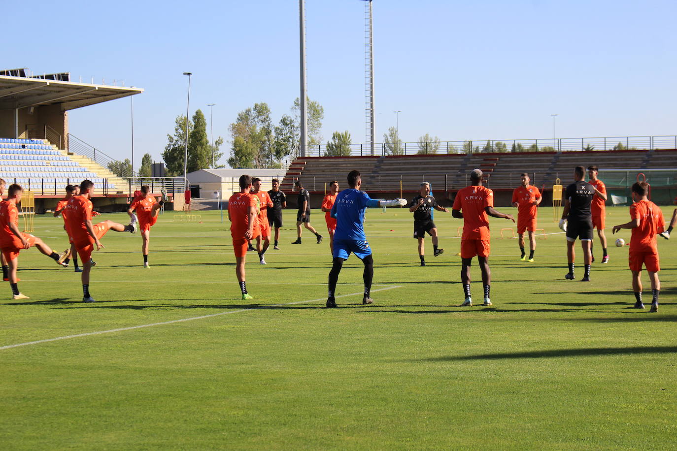 Primer entrenamiento de la Cultural