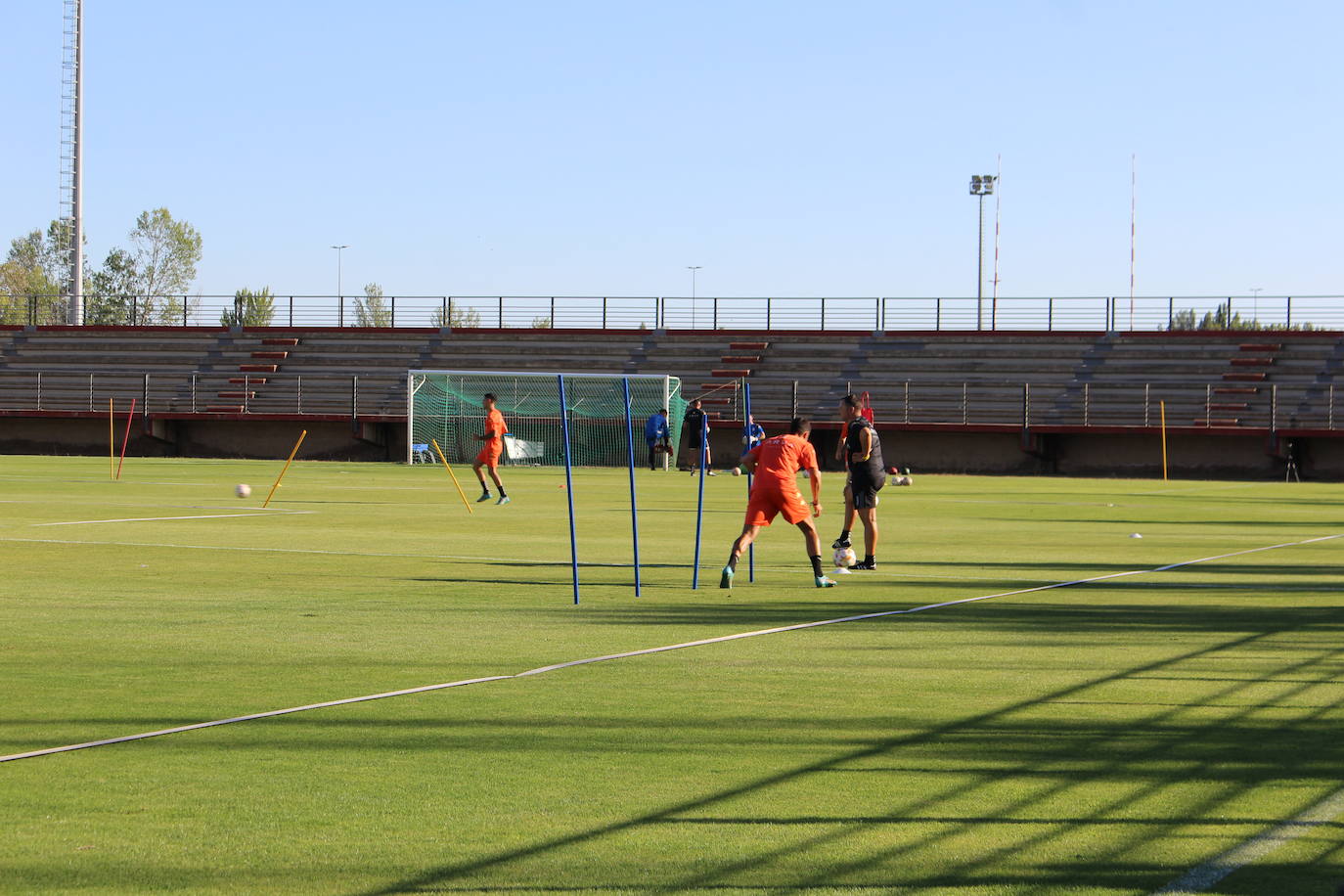 Primer entrenamiento de la Cultural