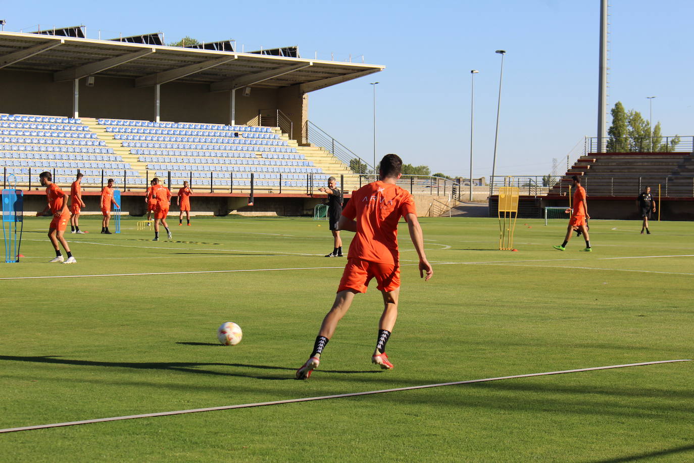 Primer entrenamiento de la Cultural