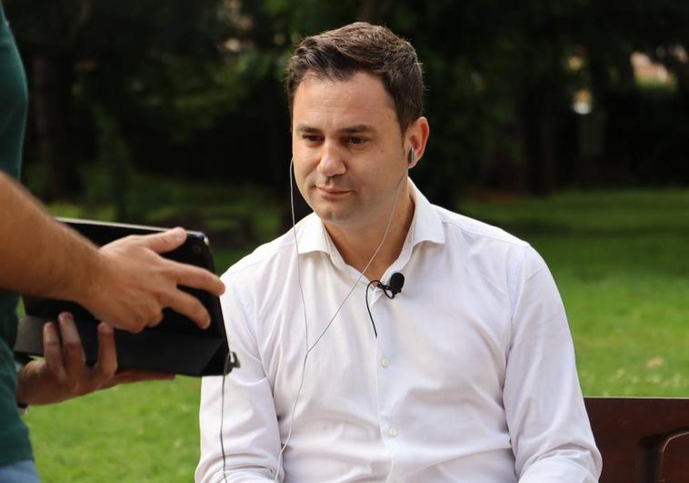 Javier Alfonso Cendón, candidato del Partido Socialista al Congreso por León.