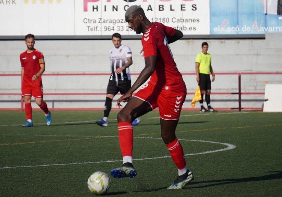 Yanis Castagne, en su etapa en el Águilas FC.