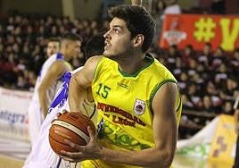 Sergio Martínez, en su etapa en Basket León.