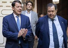 El presidente del Partido Popular de Castilla y León, Alfonso Fernández Mañueco.