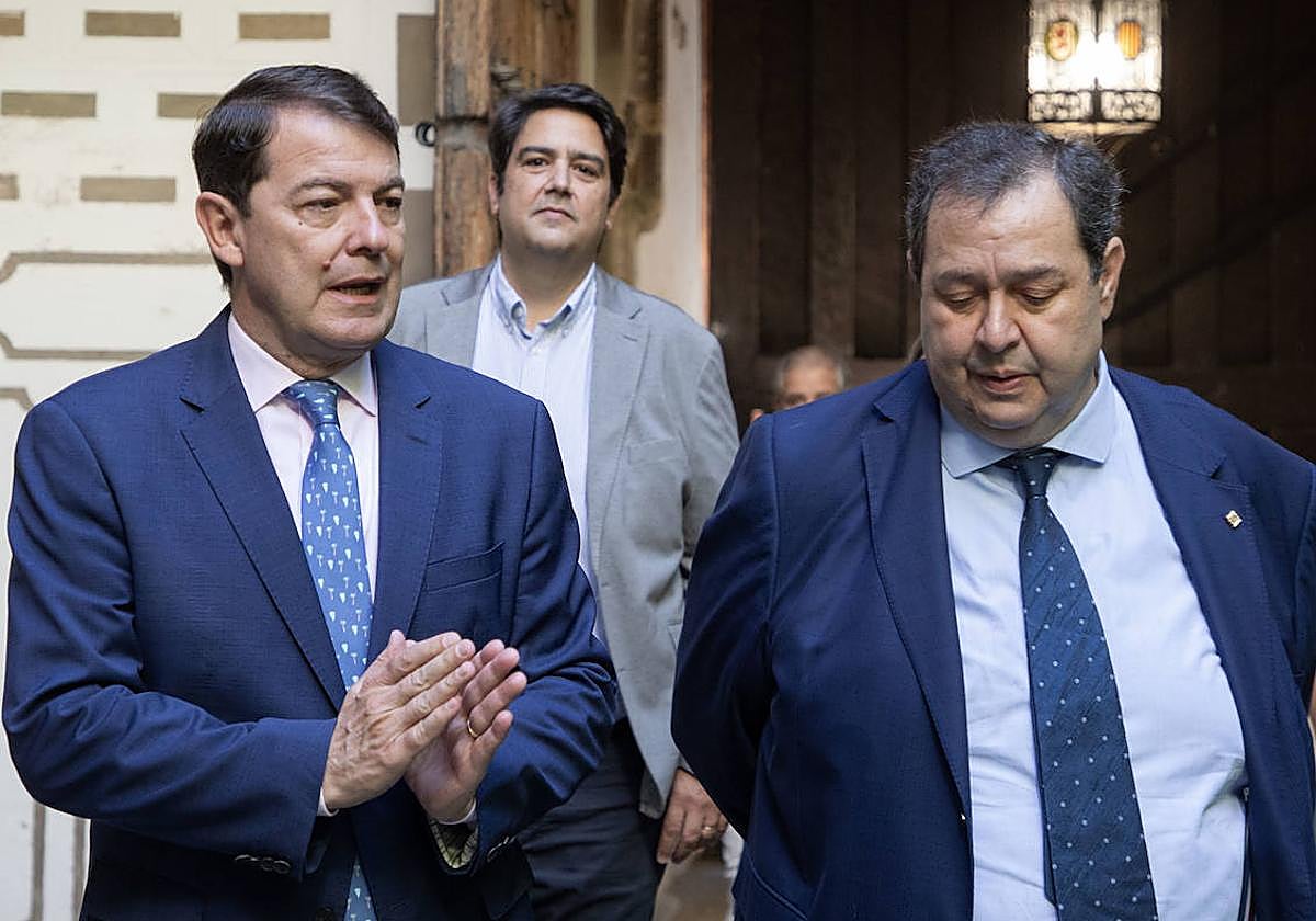 El presidente del Partido Popular de Castilla y León, Alfonso Fernández Mañueco.