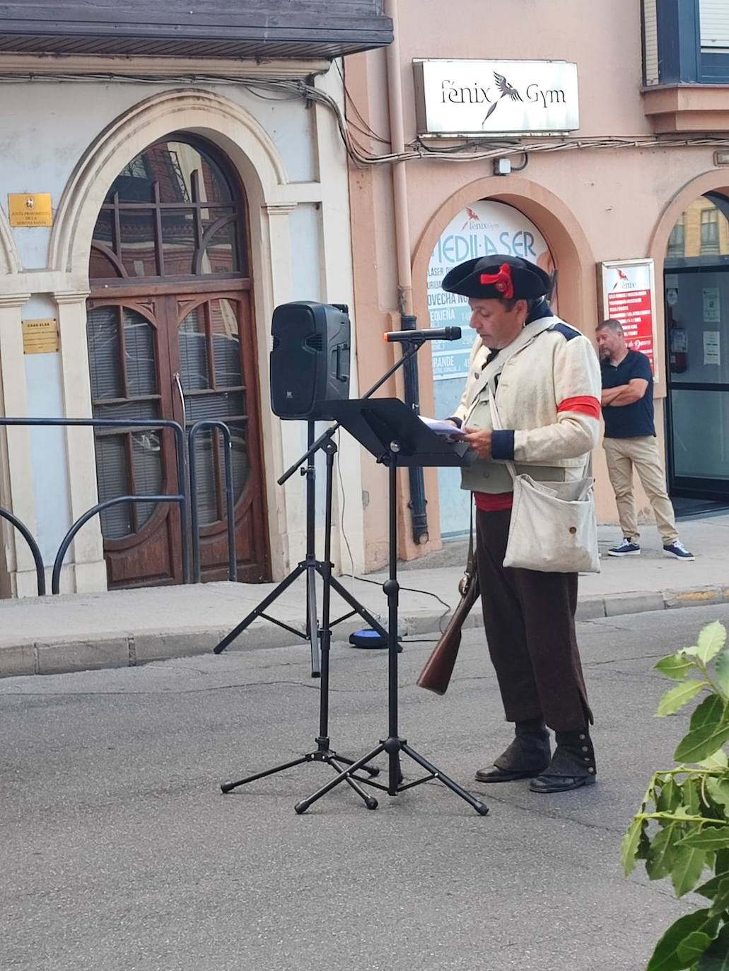 Voluntarios de León conmemora los 115 años de la batalla de Medina de Rioseco