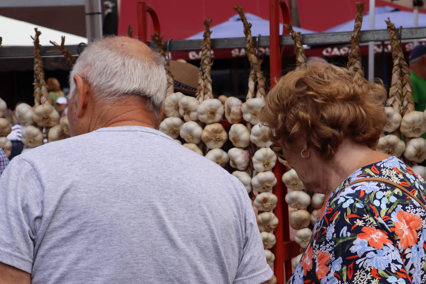 Feria del ajo en Veguellina de Órbigo