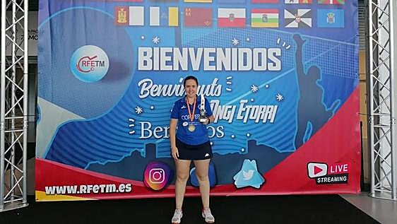 El Club Atlético León consigue dos medallas en los Campeonatos de España de Tenis de Mesa