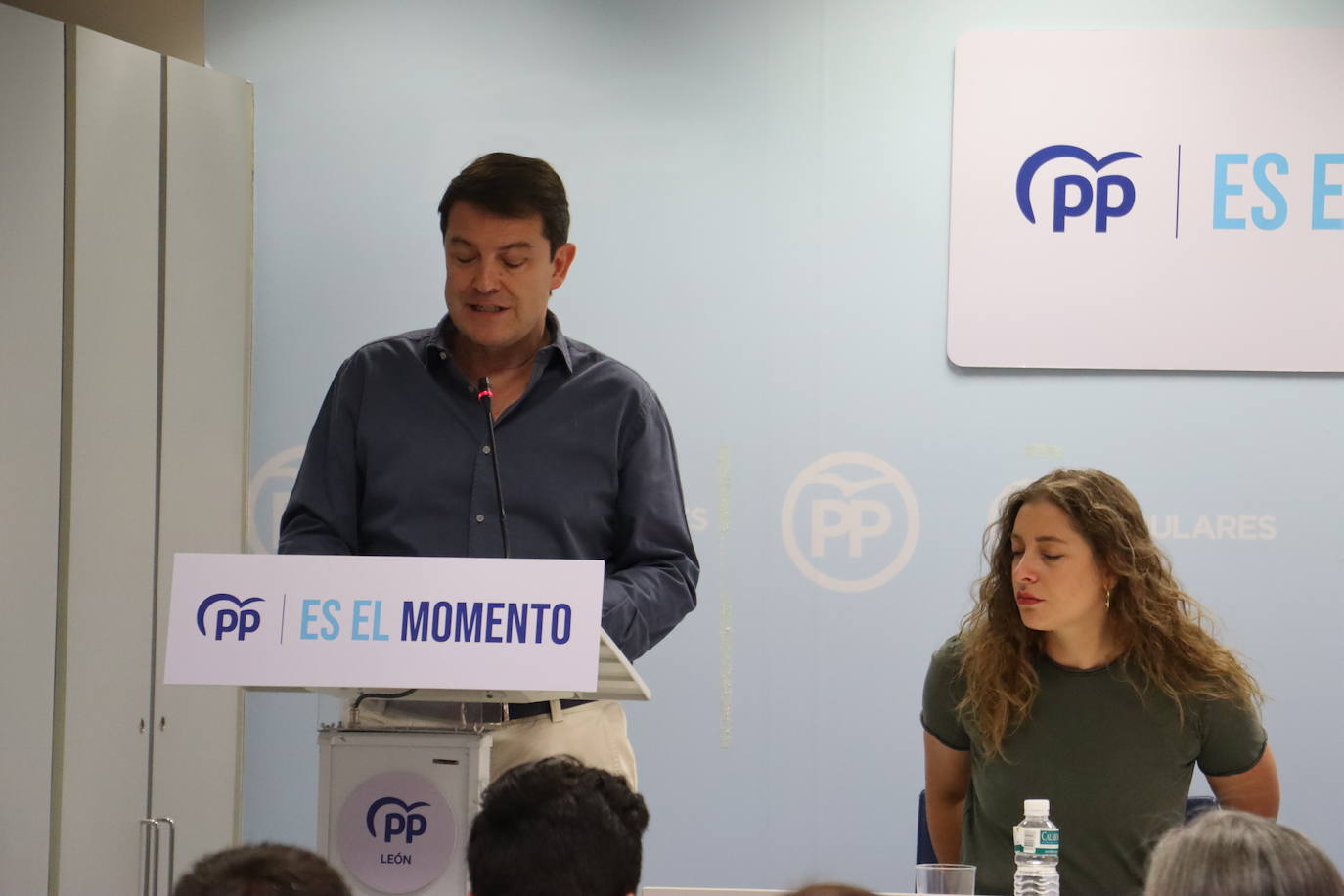 Alfonso Fernández Mañueco cierra la campaña en León