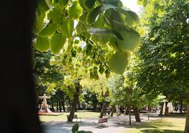 Imagen del Parque de San Francisco de León.