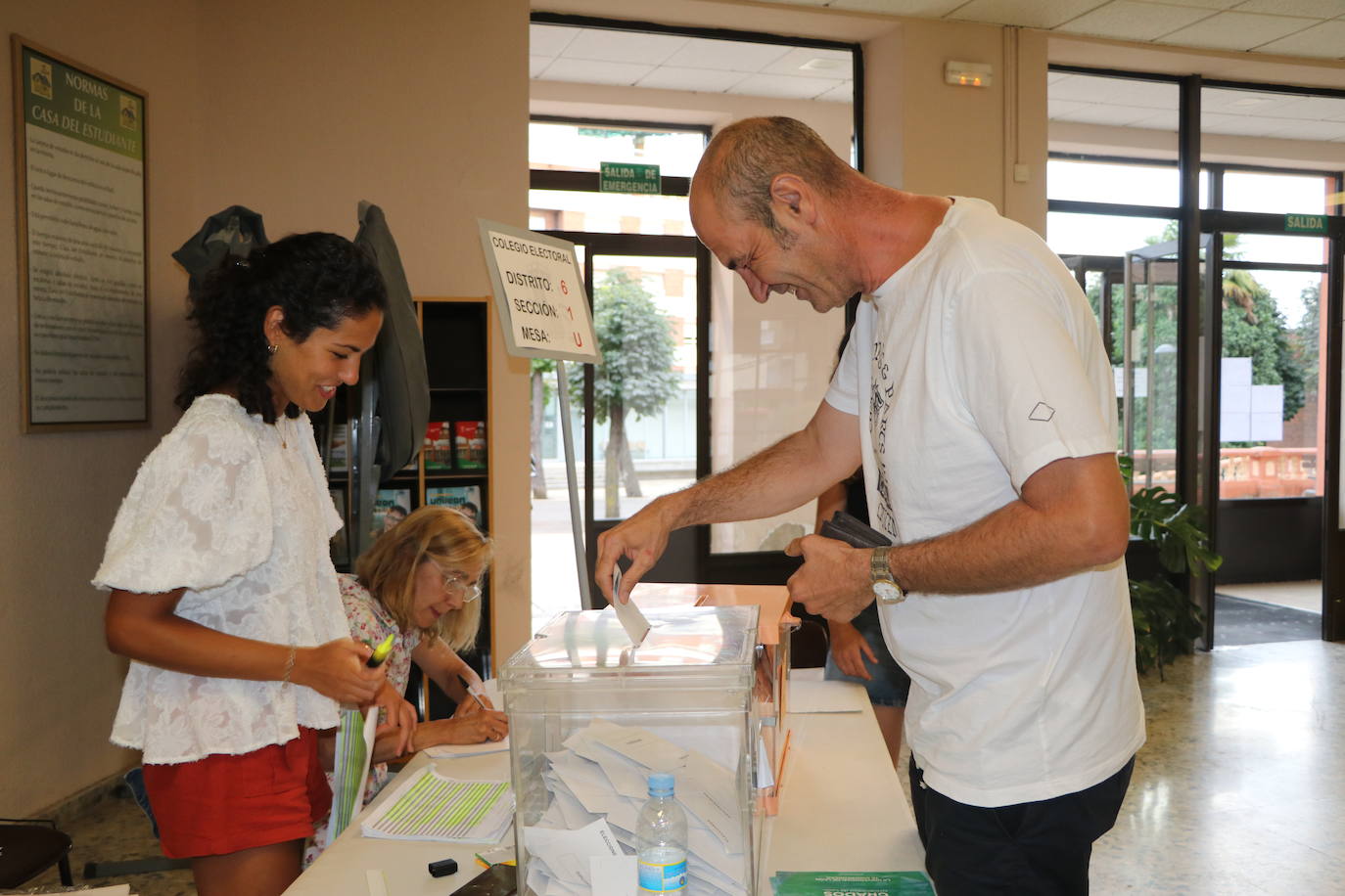 Así se cierra una mesa electoral