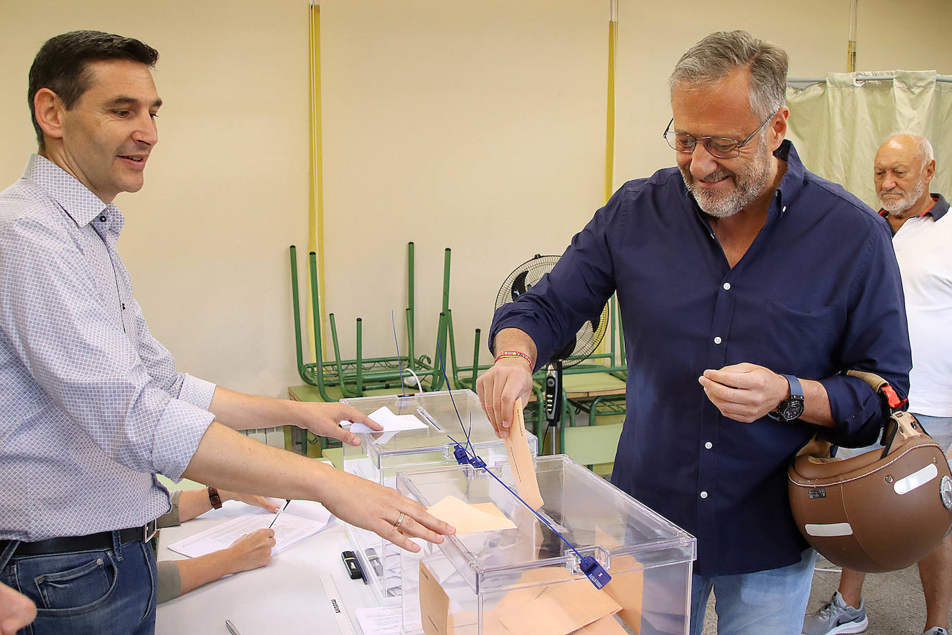 Votación de los candidatos en León