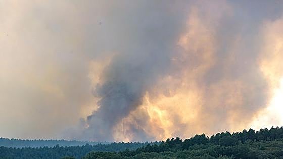 El incendio de Santa Colomba calcinó 100 hectáreas de superficie arbolada