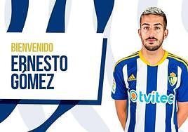 Imagen de bienvenida a Ernesto Gómez.