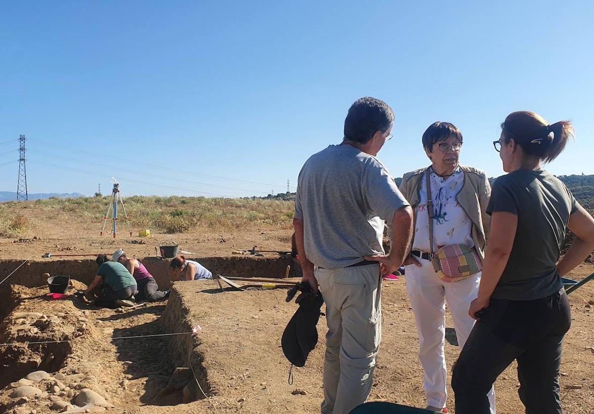 Imagen de los trabajos que se están llevando a cabo en la zona.