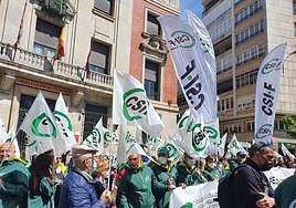 Uan manifestación del CSIF