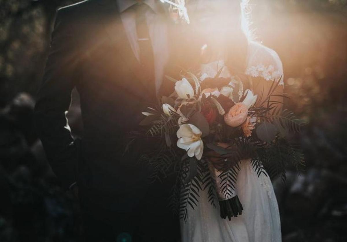 Imagen de archivo de una boda.