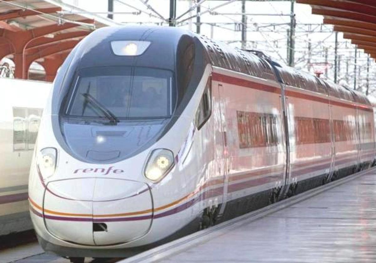 Imagen de archivo tren de Renfe.